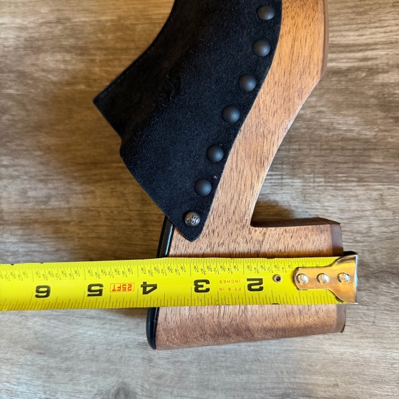 Sam Edelman Josselyn Platform Black Suede Leather - Picture 12 of 13